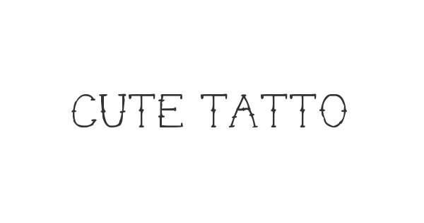 Cute Tattoo font thumb